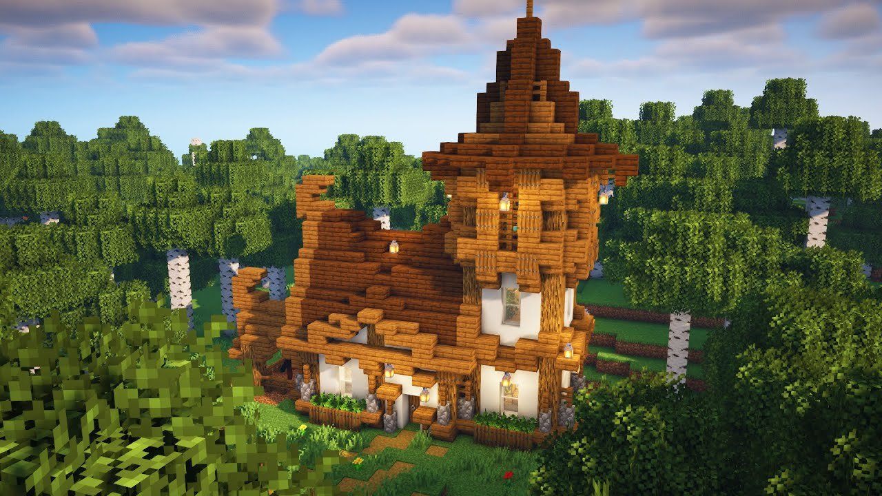 Minecraft APK modo creativo - construcción medieval épica